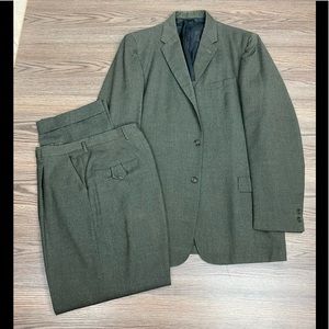 1960’s Cranes Mayos Grayish Suit 42L